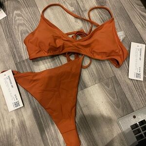 Burnt Orange Bikini Set